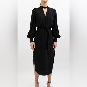 Black Buckle Collar Zimmerman Dress Size US 4